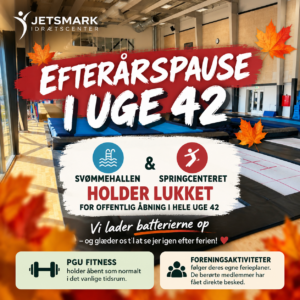 JIC holder lukket i uge 42